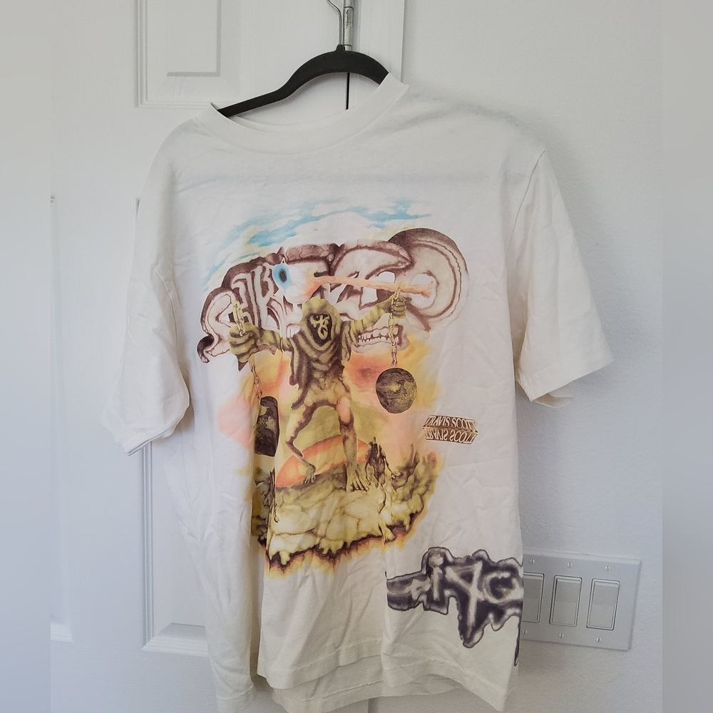 Travis Scott “Skitzo” Circus Maximus European Exclusive Utopia Tour Tee- Large